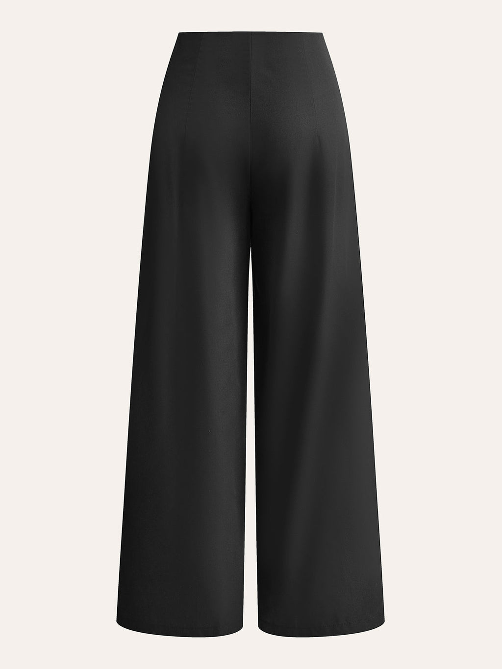 Embroidered High Waist Wide Leg Trousers — Svelte Chic