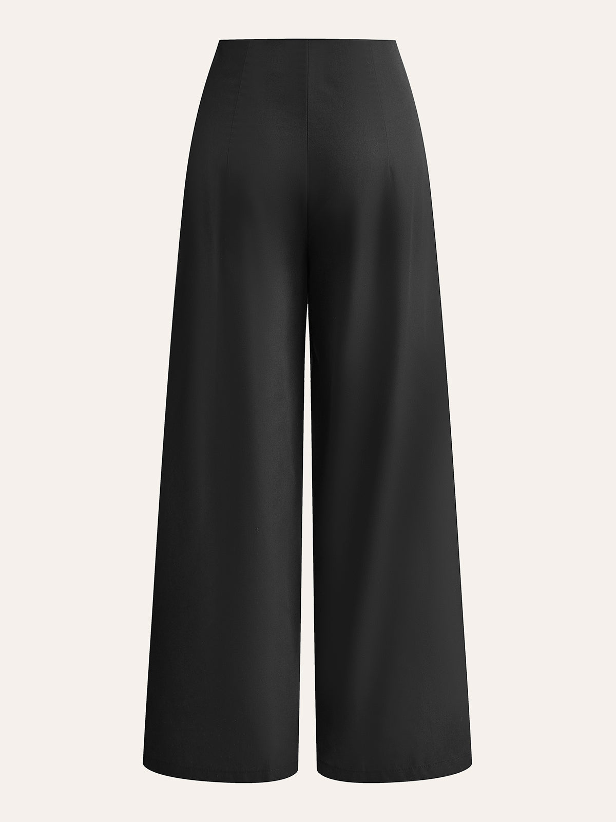 Embroidered High Waist Wide Leg Trousers — Svelte Chic