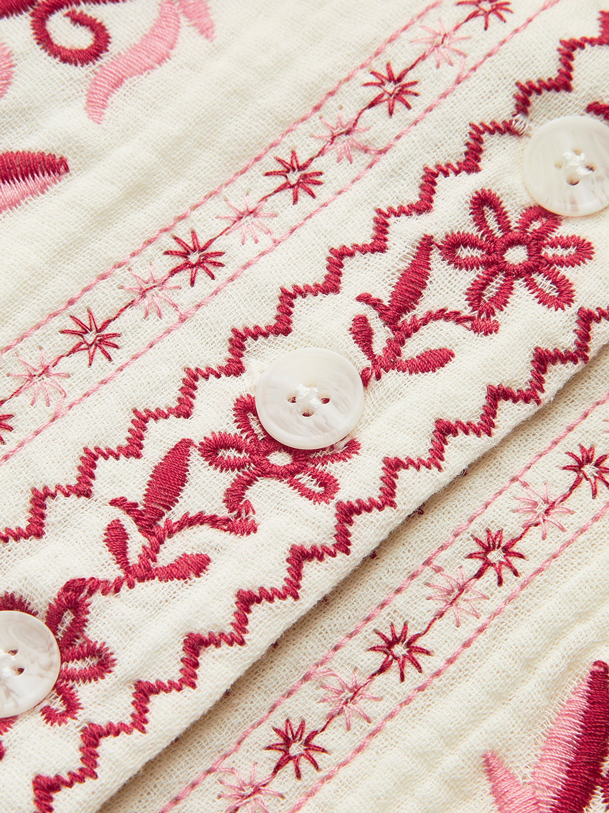 Embroidered Vest with Belted Back — Svelte Chic