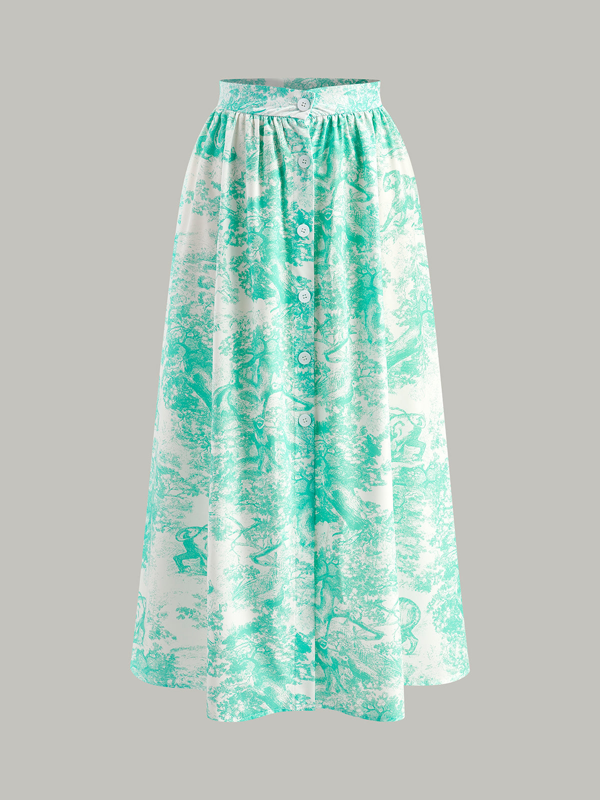 Halter Backless Button Skirt Set — Svelte Chic