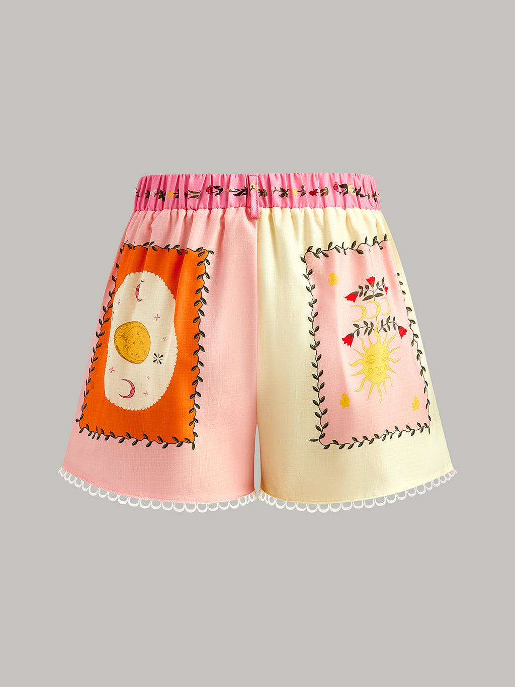 Belted Floral Shorts Set — Svelte Chic
