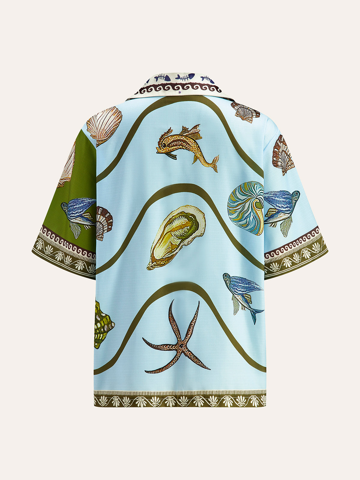 Printed Shirt and Shorts Set in Tie-Dye — Svelte Chic