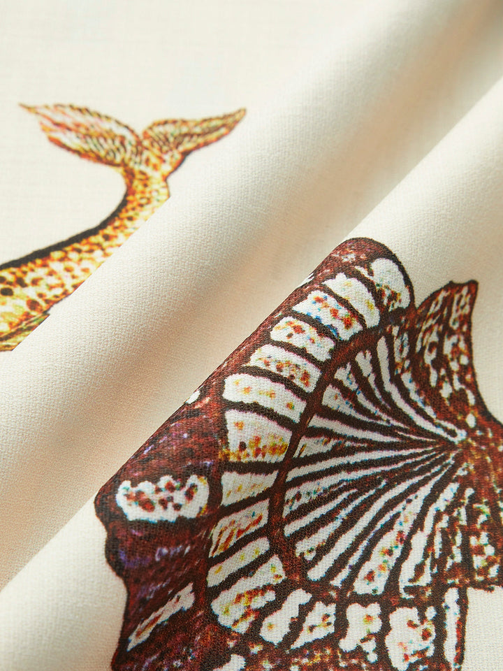 Şık Desenli Gömlek ve Şnorkel Pantolon Takımı