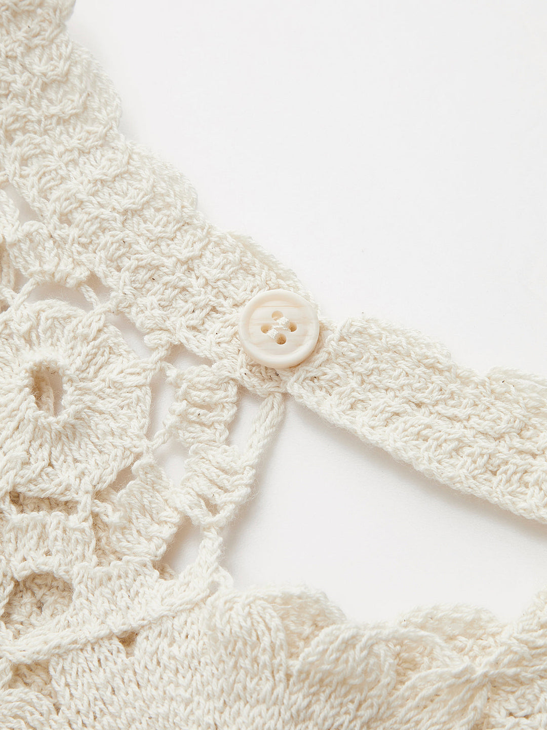 Şık Nakışlı Kroşe Bluz