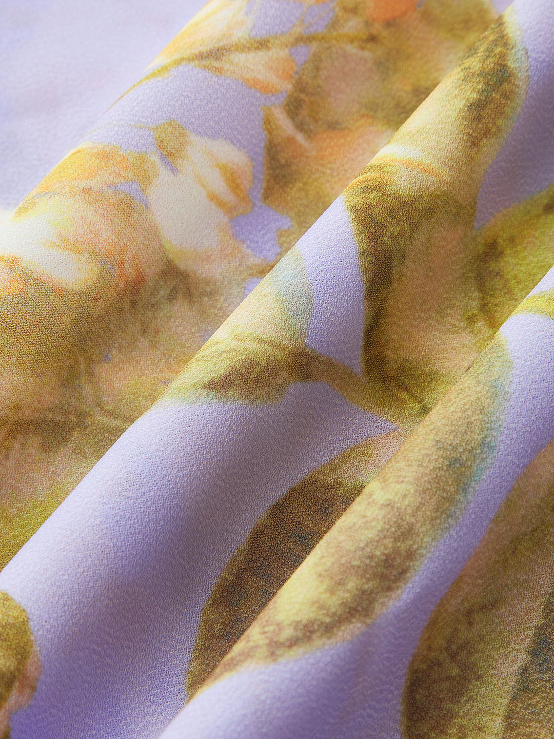 Şık Çiçek Desenli Bağcıklı Kemerli Ağı Mesh Giysi, Şık Panel Tasarımı ile