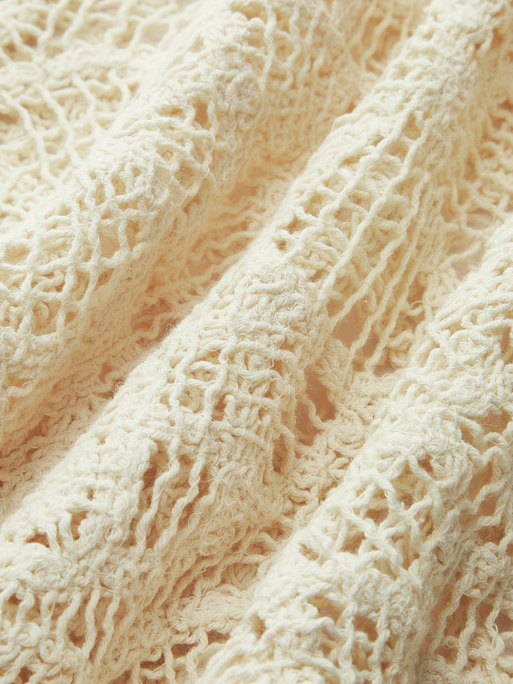 Lace Embroidered Cutout Knit Vest — Svelte Chic