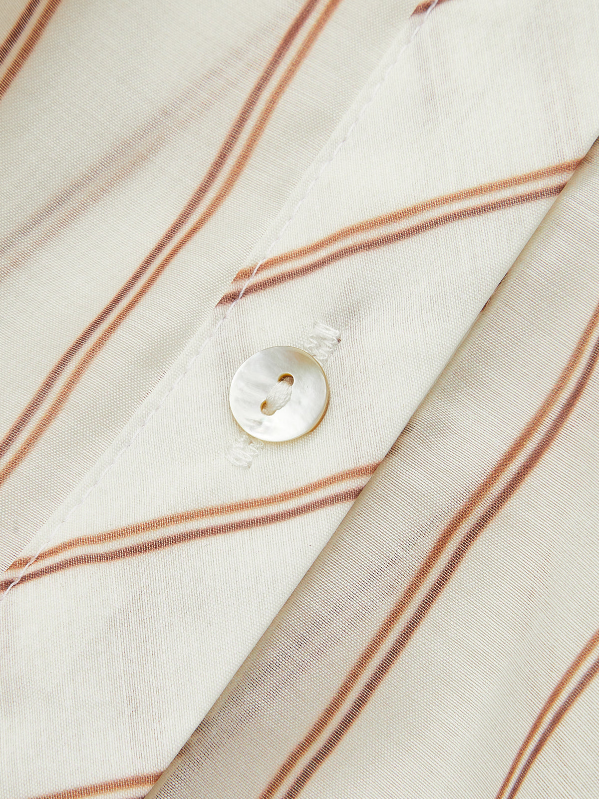 Semi-Sheer Striped Shirt — Svelte Chic