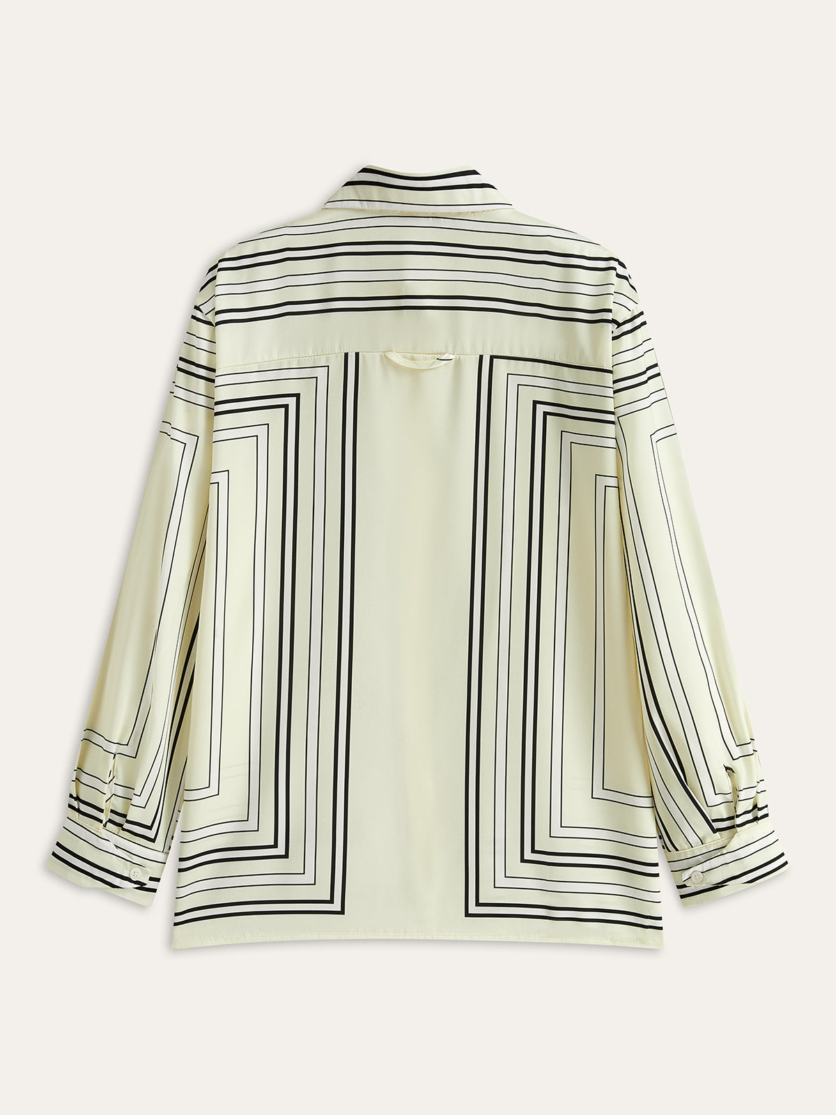 Striped Long Sleeve Shirt — Svelte Chic
