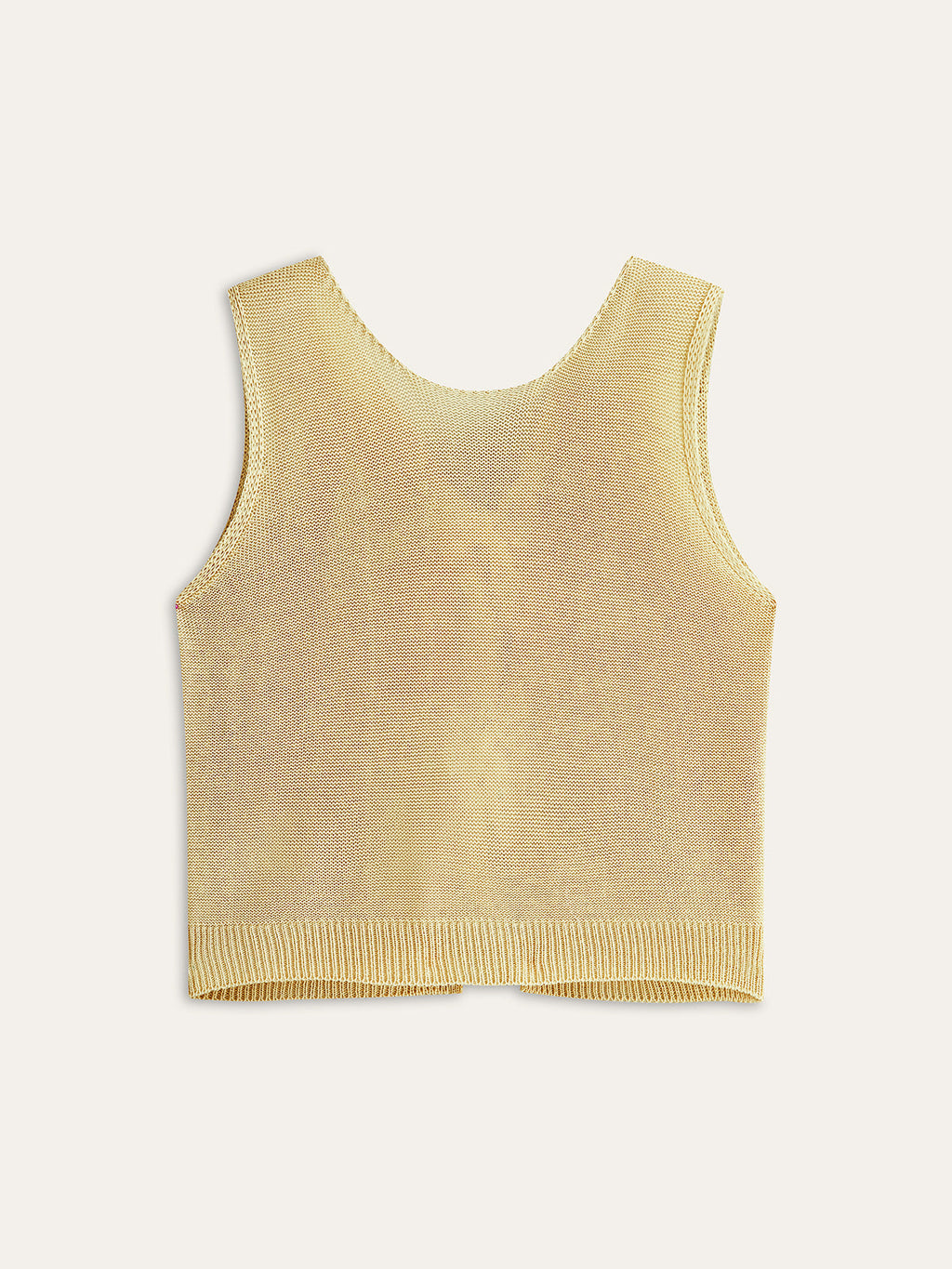 Bow Detail Knit Vest — Svelte Chic