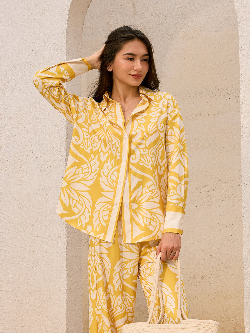 Tie-Dye Oversized Shirt — Svelte Chic