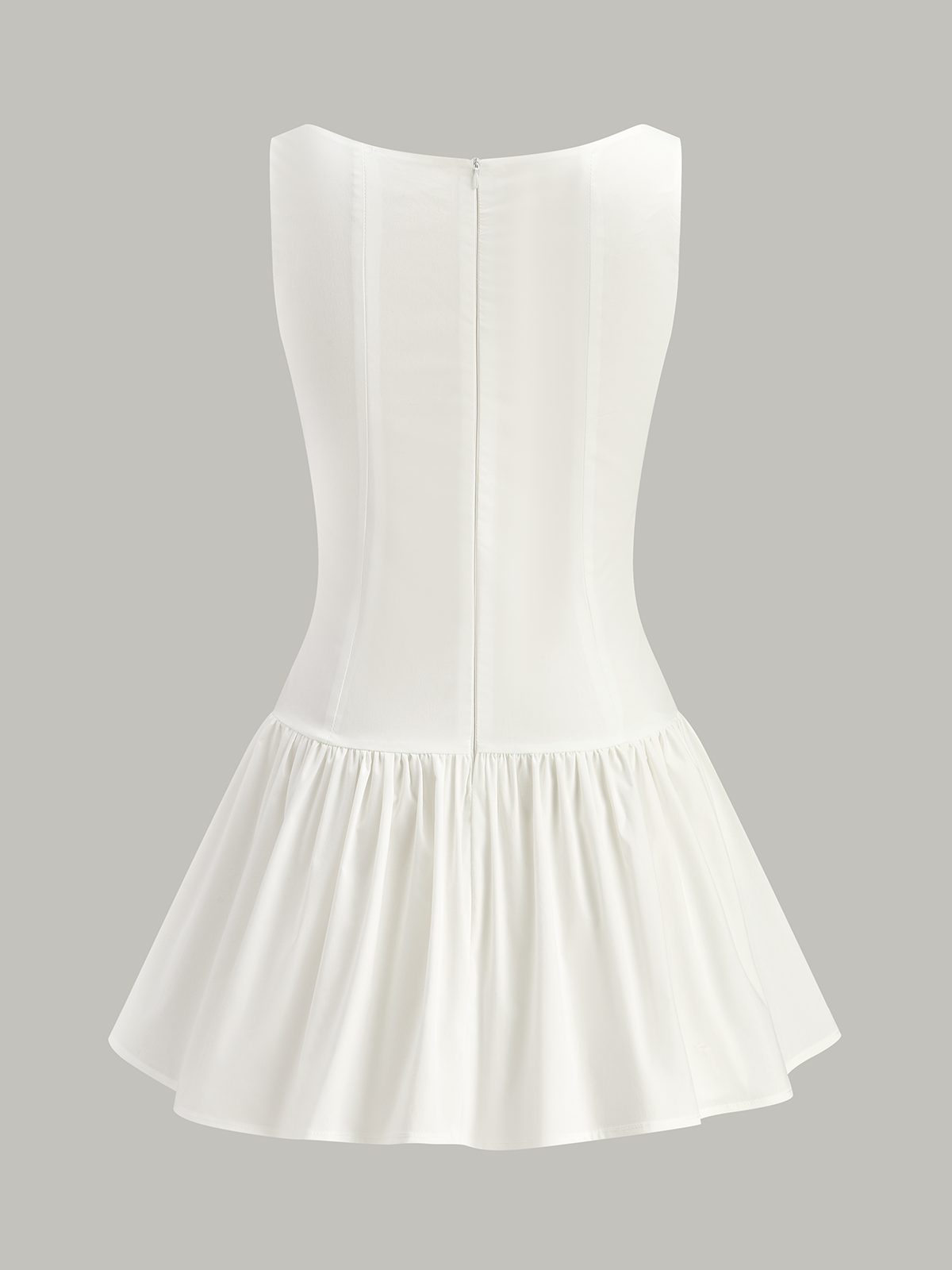 Floral Embroidered Button Mini Dress — Svelte Chic