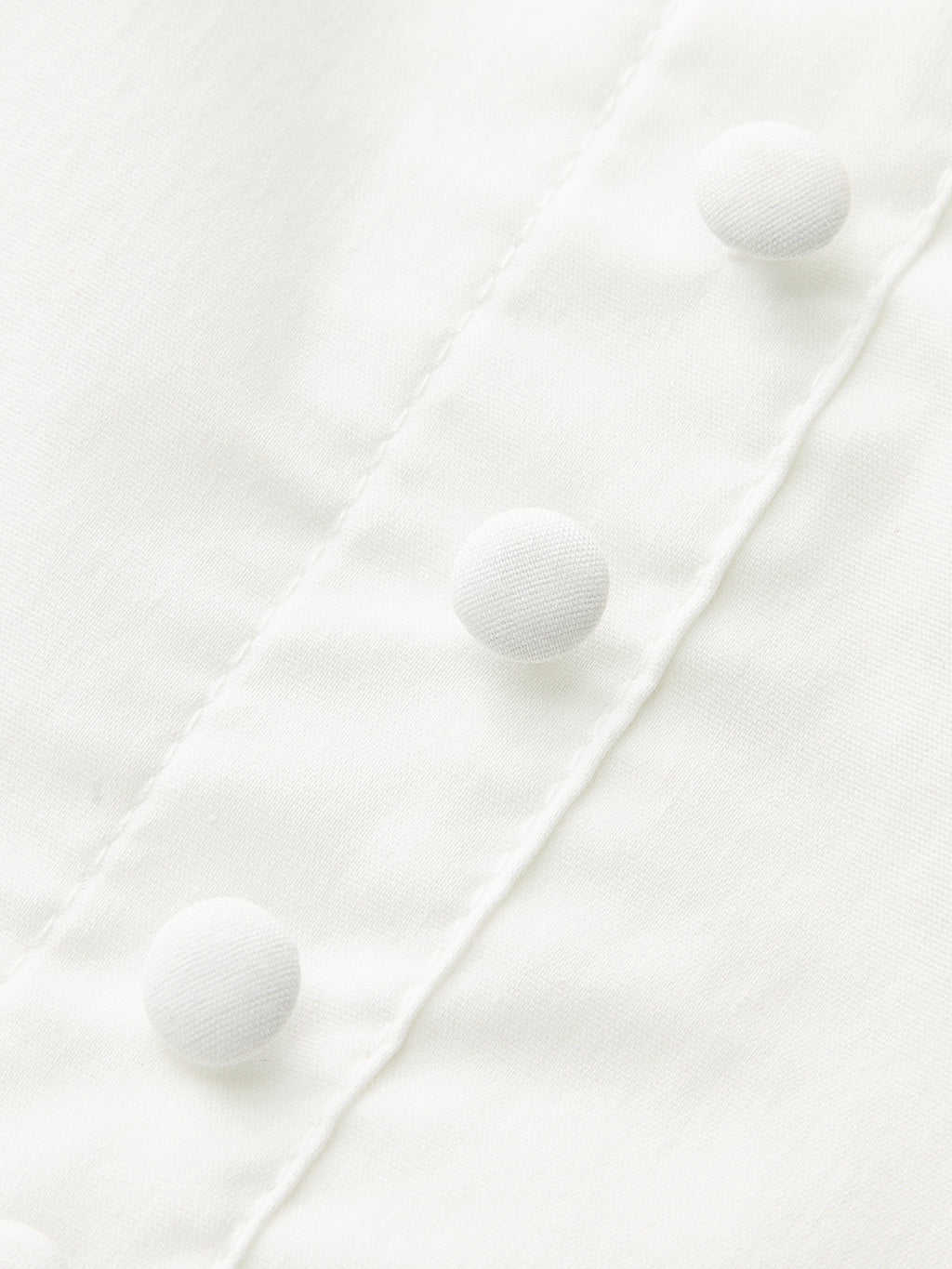 Floral Embroidered Button Mini Dress — Svelte Chic