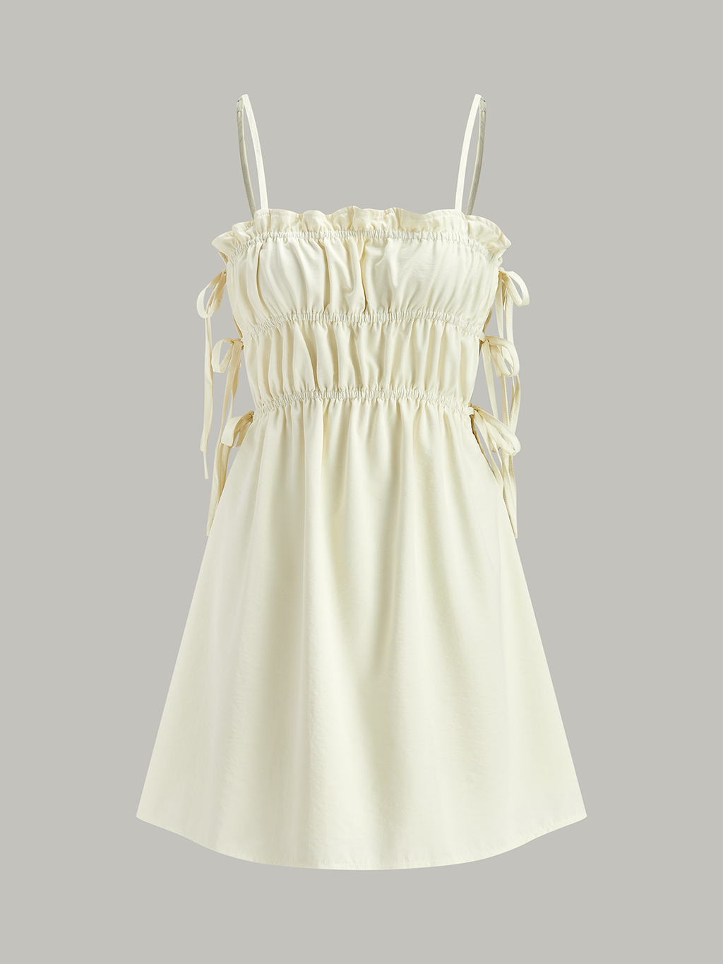 Drawstring Waist Bow Dress — Svelte Chic