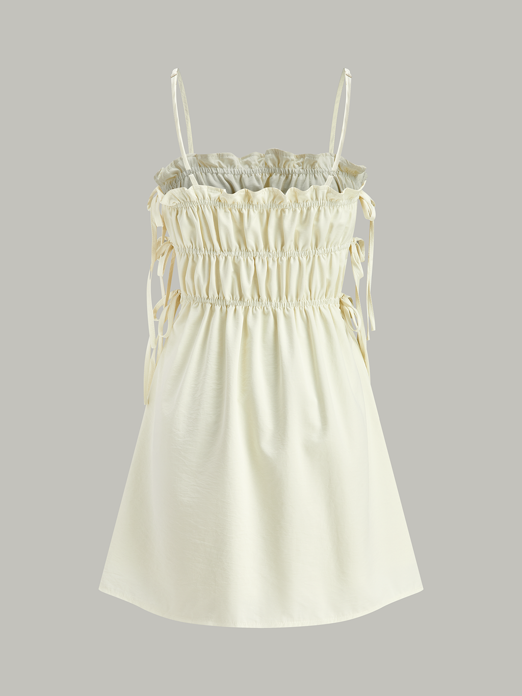 Drawstring Waist Bow Dress — Svelte Chic
