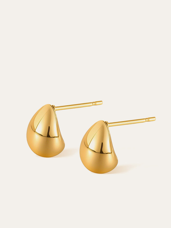 Şık Minimalist Damla Küpe Küpeleri