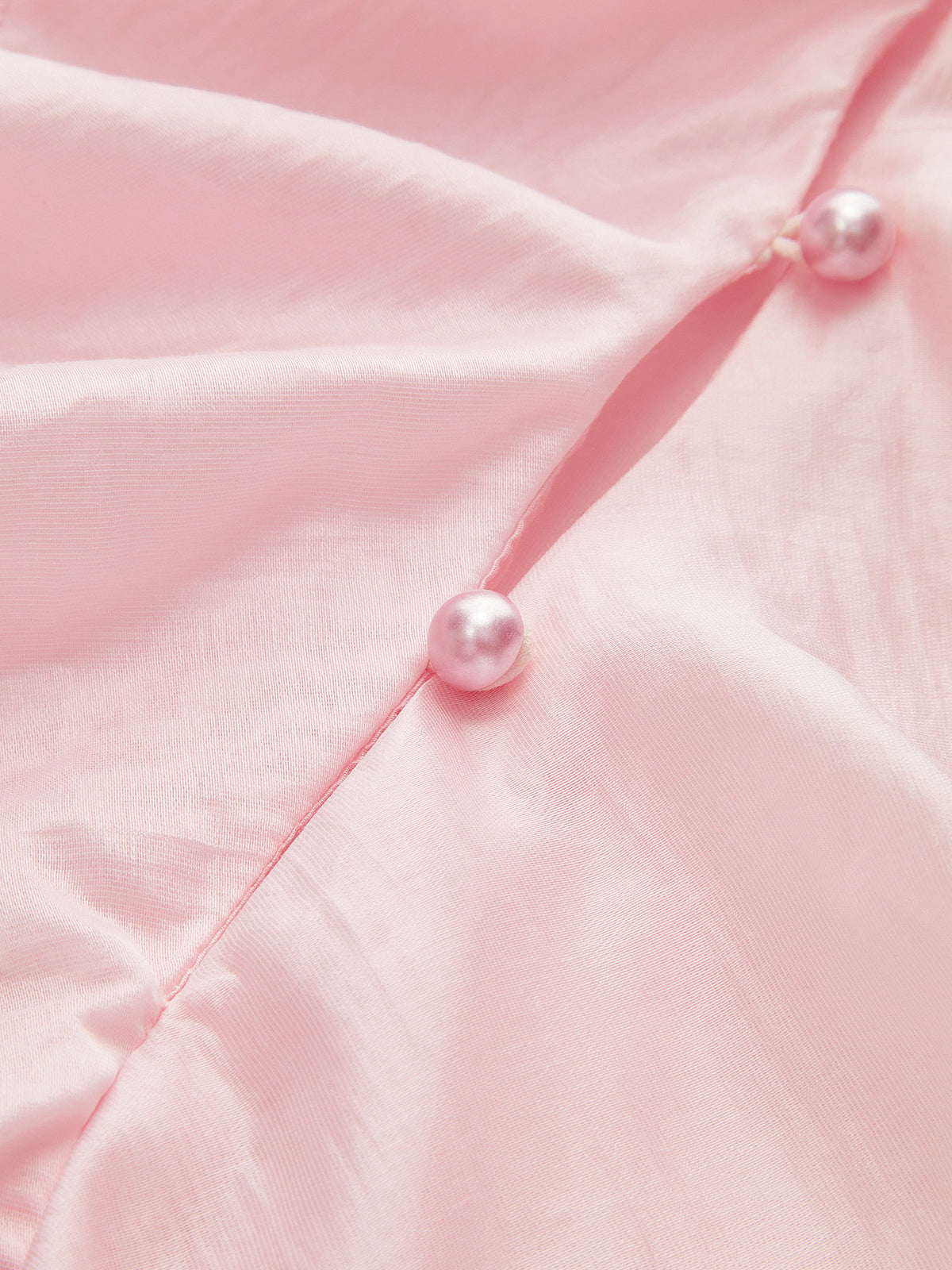 Ruffle V-Neck Knot Blouse — Svelte Chic