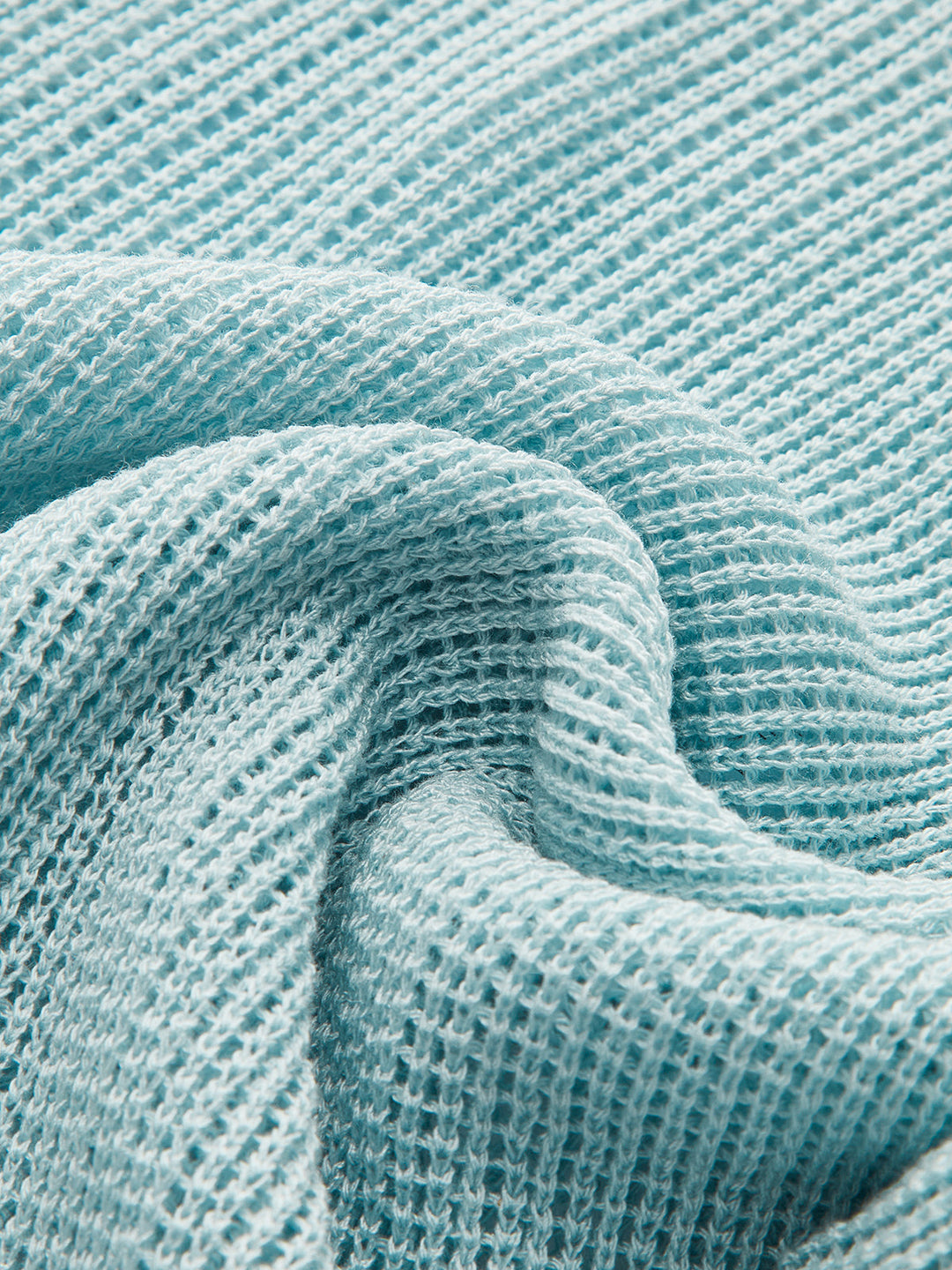 Sünger Örme Üst ve Arkada Bağlama Detaylı