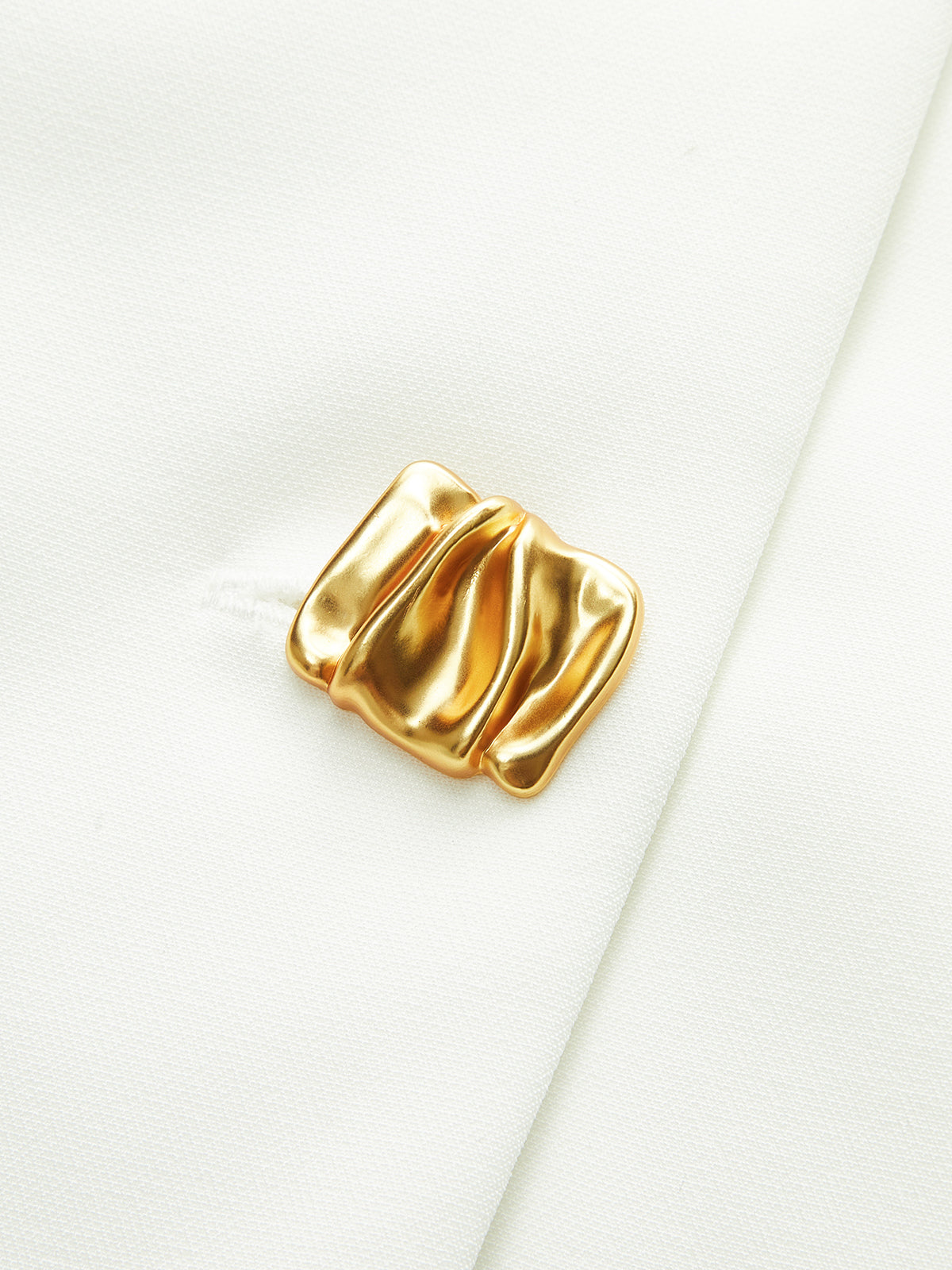 Gold Button Velvet Midi Dress — Svelte Chic