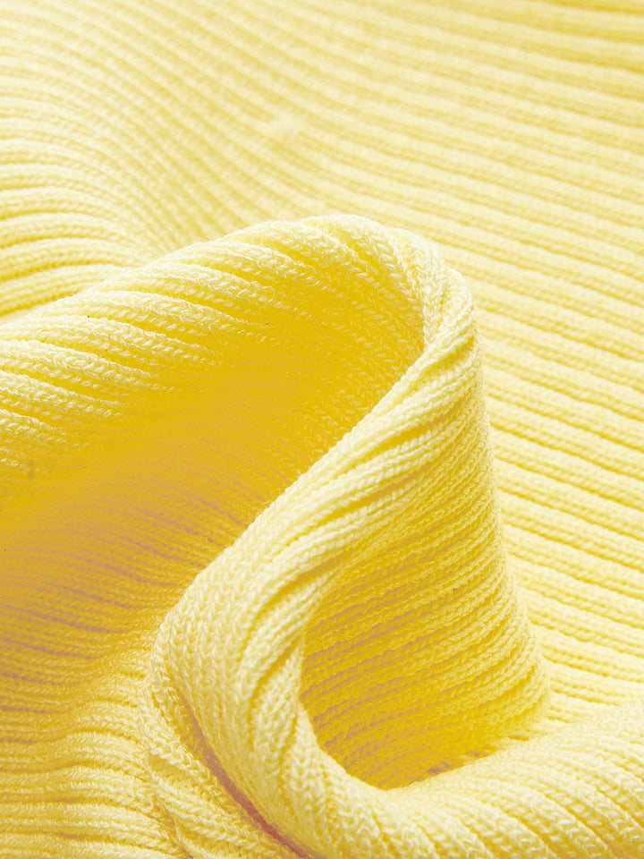 intarsiyalı örgü halter crop üst