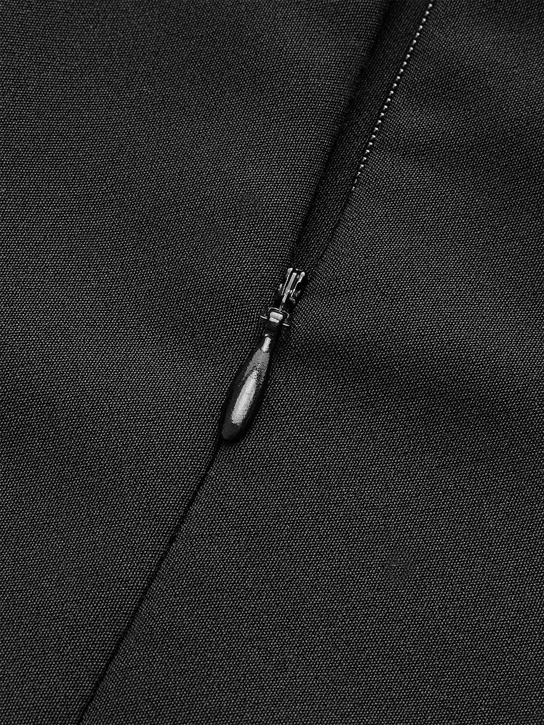 Metal Düğme Halter Elbise