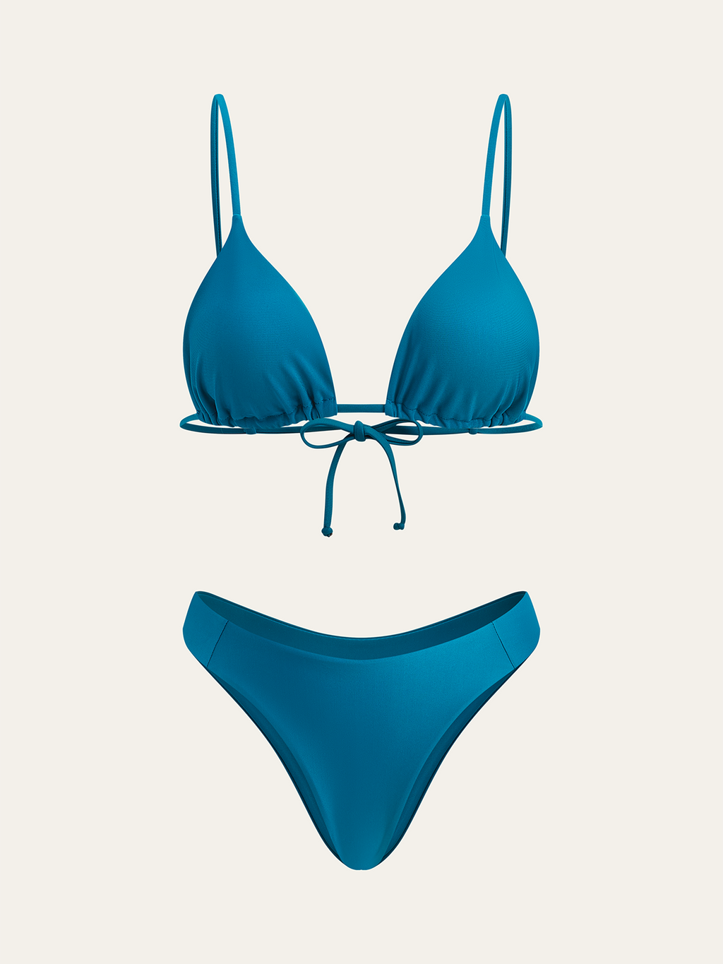 Triangle Bikini Set with Two Bottoms — Svelte Chic