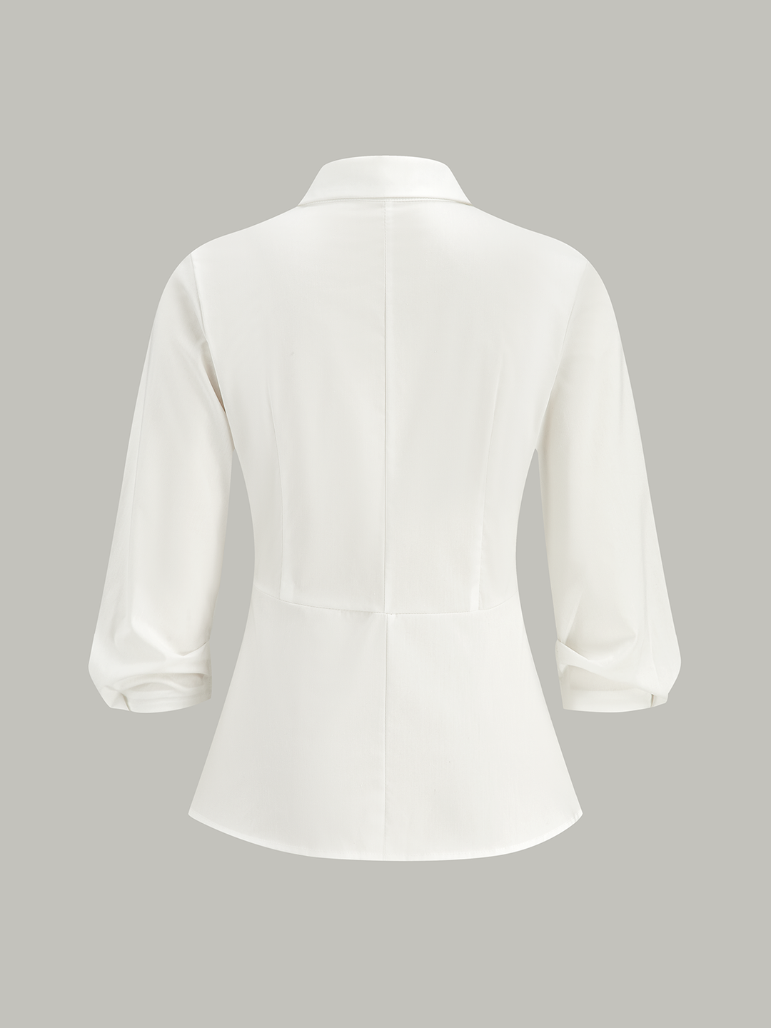 Asimetrik Sarma Gömlek Metal Tokalı