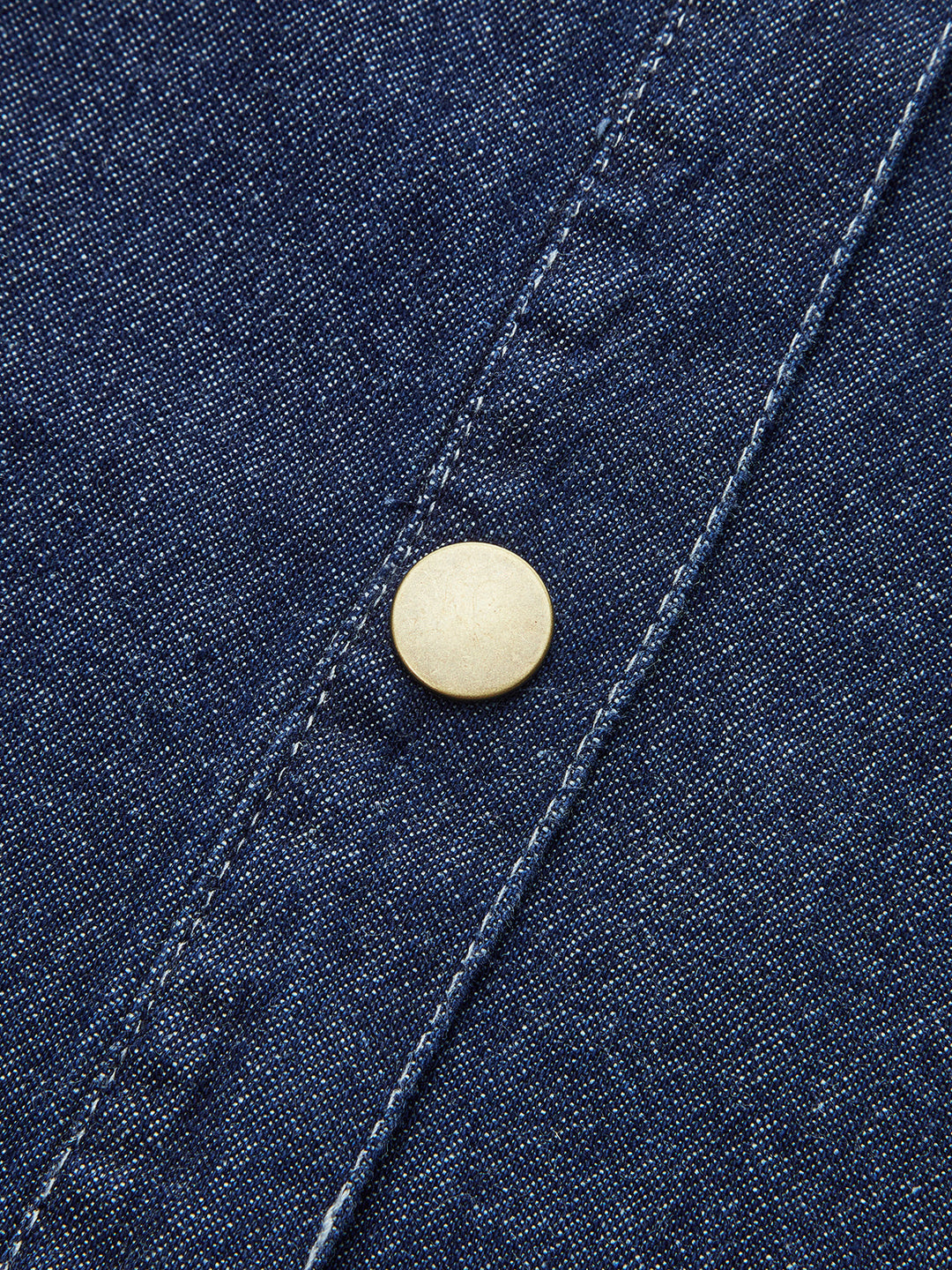 Kravat Yakalı Kot Gömlek