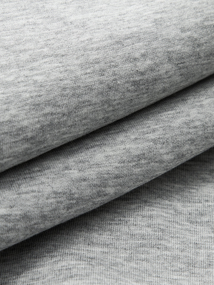 Суитшърт с кръгло деколте от памучна смес 