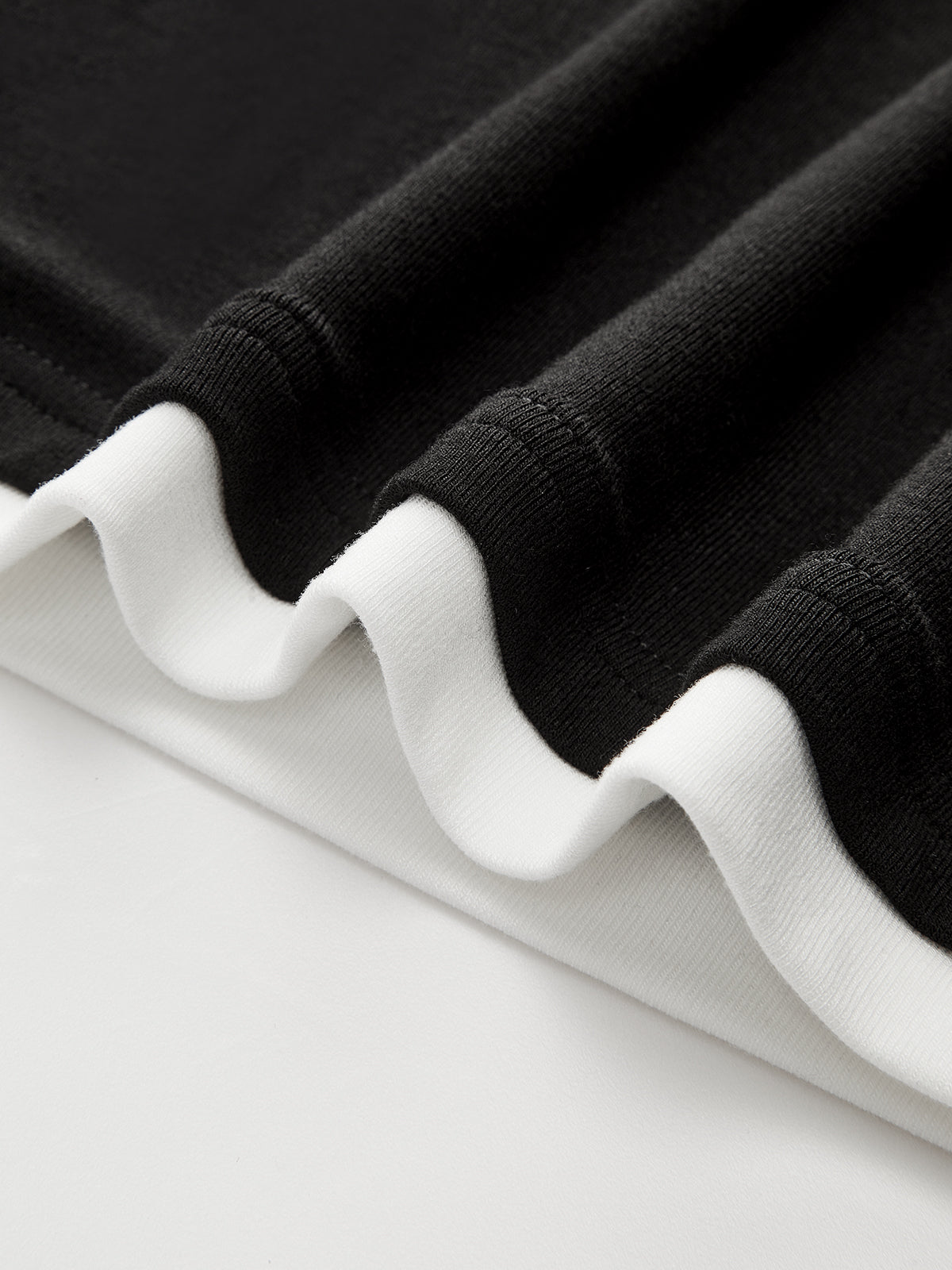 Contrast Stitch Long Sleeve Top — Svelte Chic
