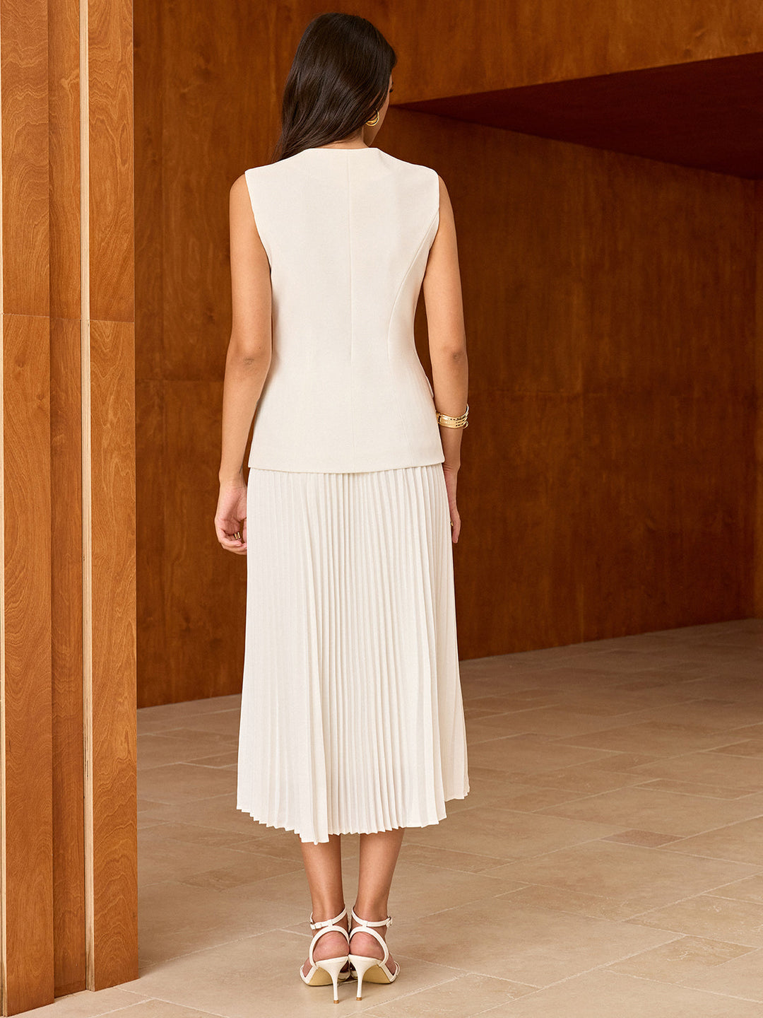 Askısız Düğmeli Yelek