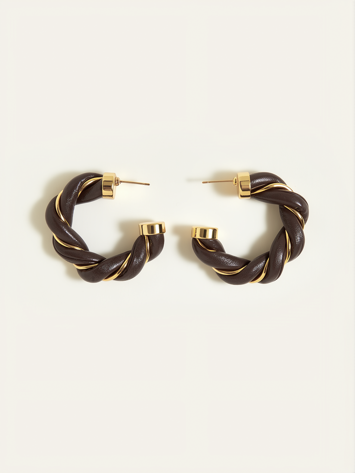 Çarpık Halka Küpe