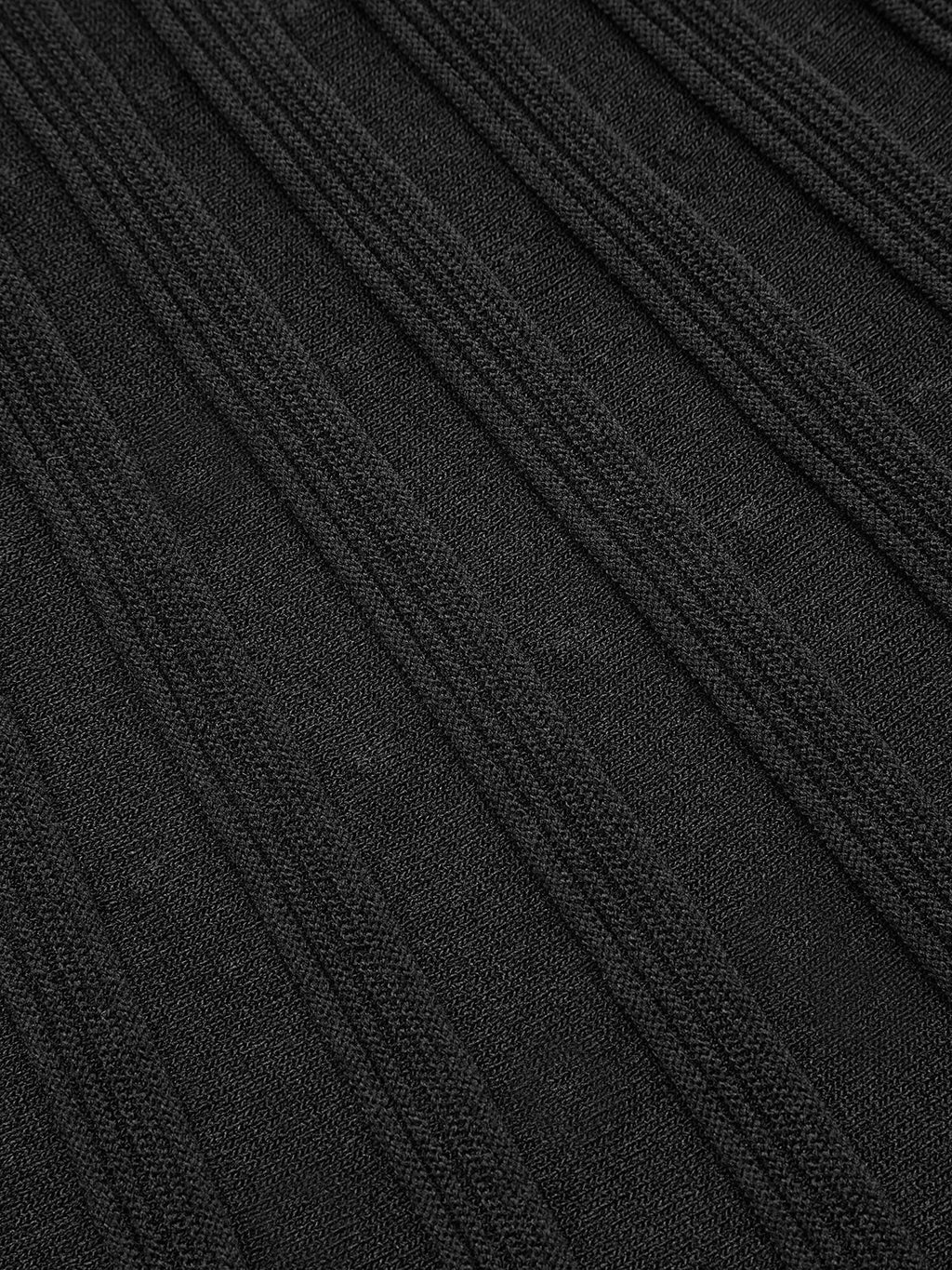 Knot Neck A-Line Knit Dress — Svelte Chic