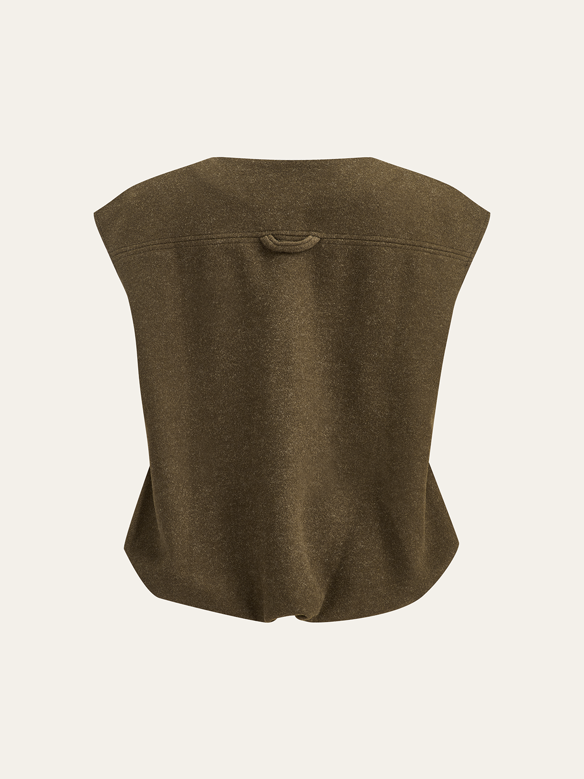 Zip Front Check Vest — Svelte Chic