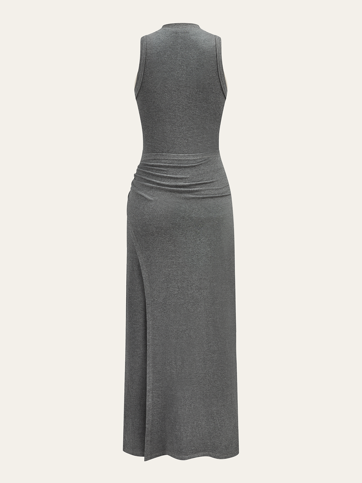 Mock Neck Sleeveless Maxi Dress — Svelte Chic