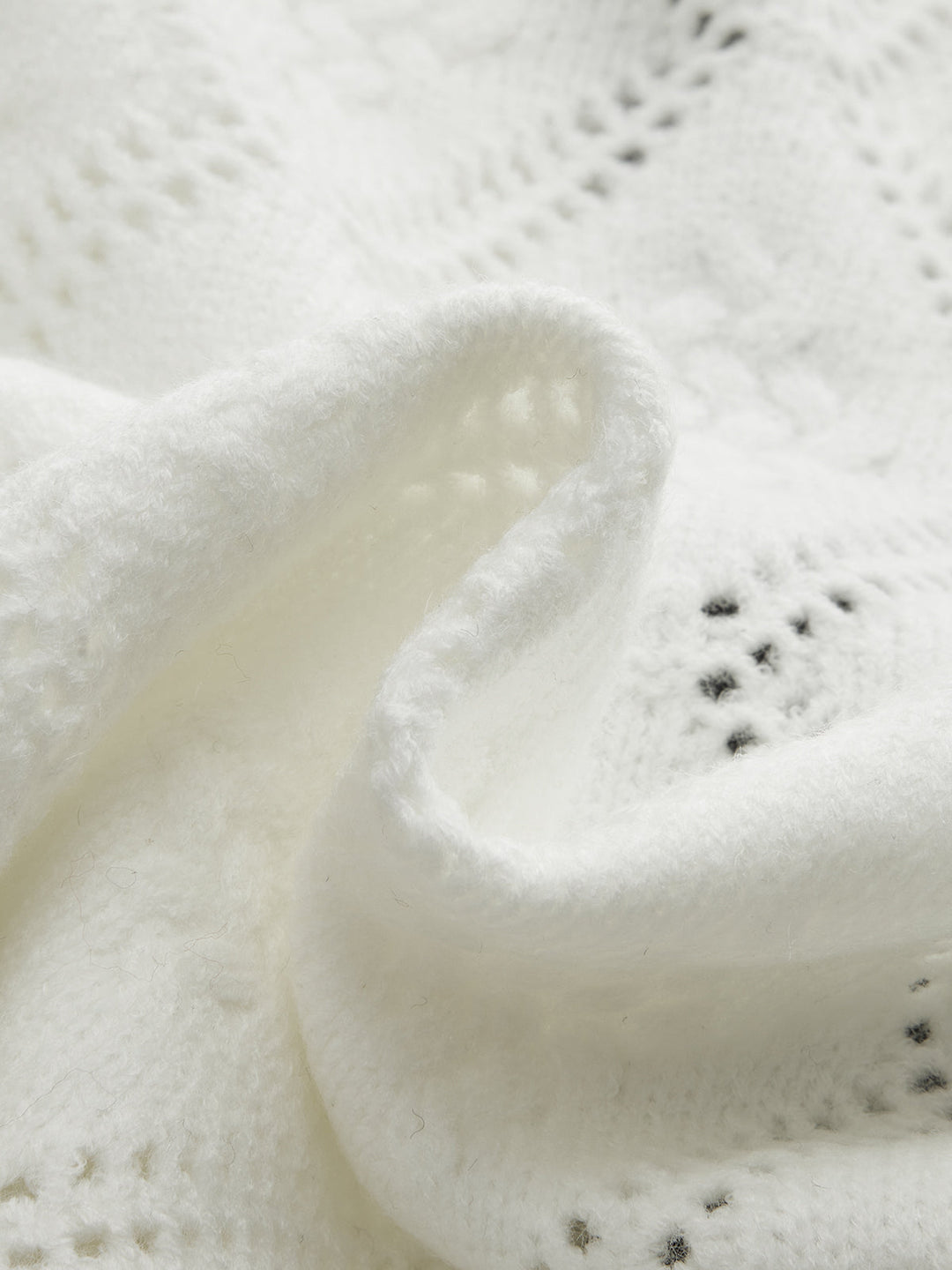 Şık Görünüm İçin Trend Renkli Kenar Detaylı Bağcıklı Örme Hırka