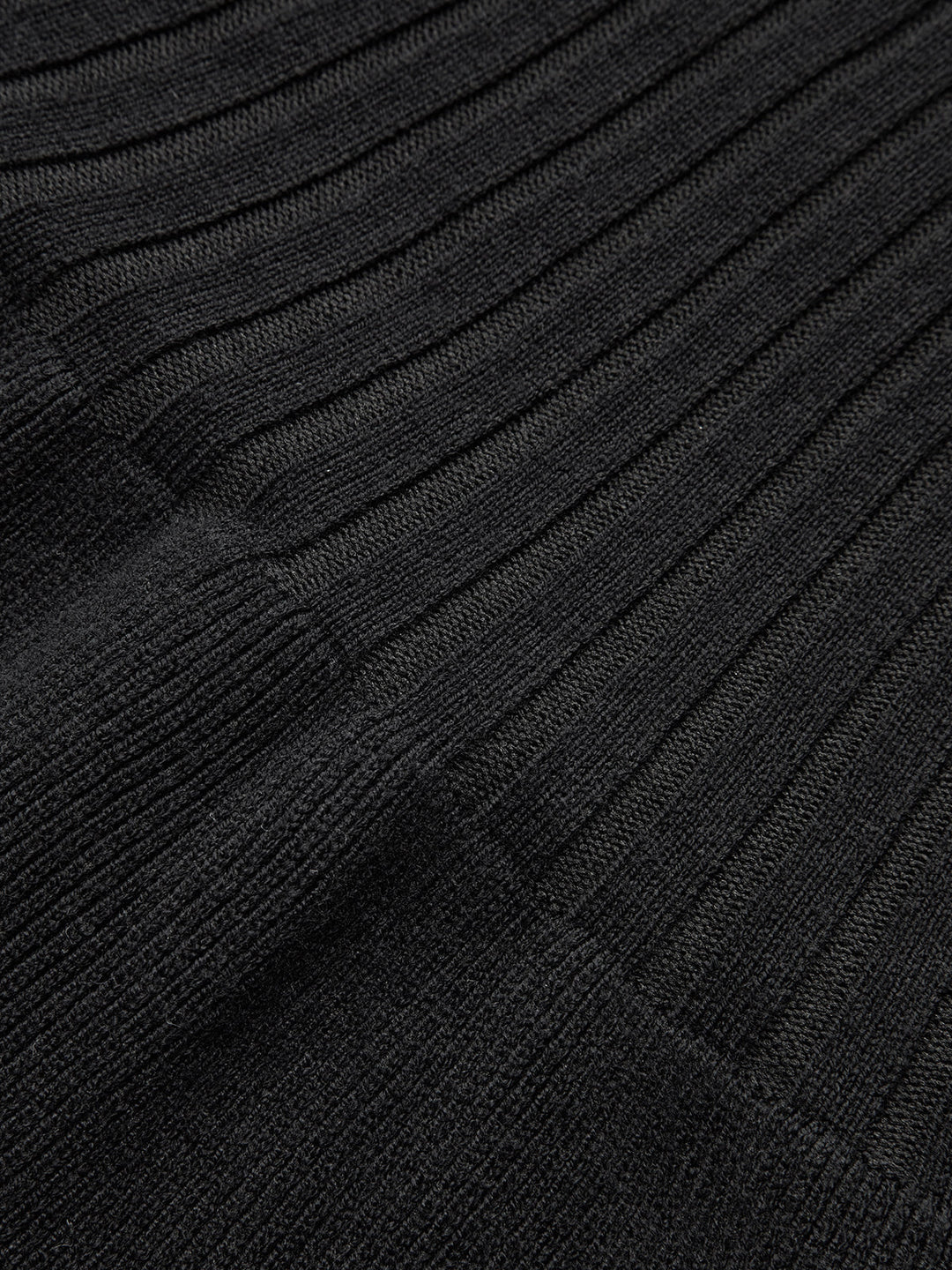 Kontrast Düğümlü Yaka Penye Midi Elbise