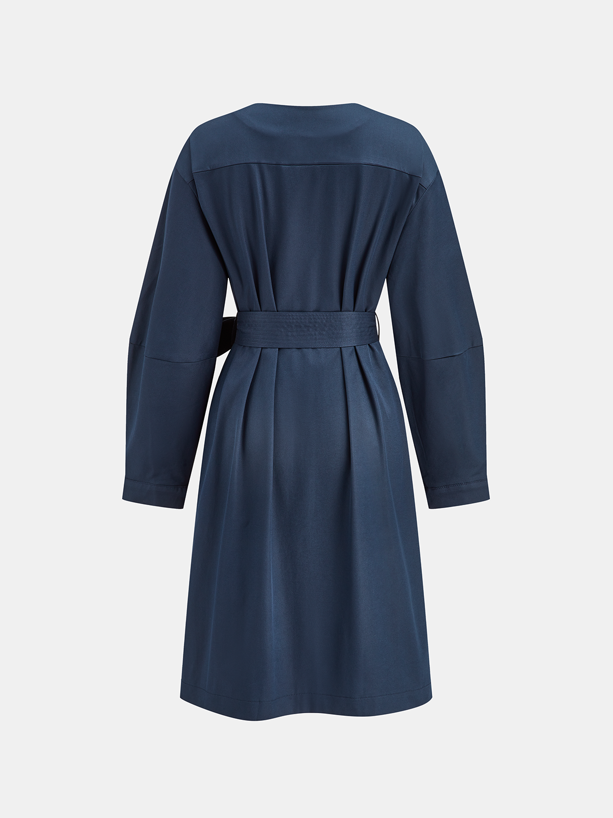 Double Breasted Belted Trench Coat — Svelte Chic