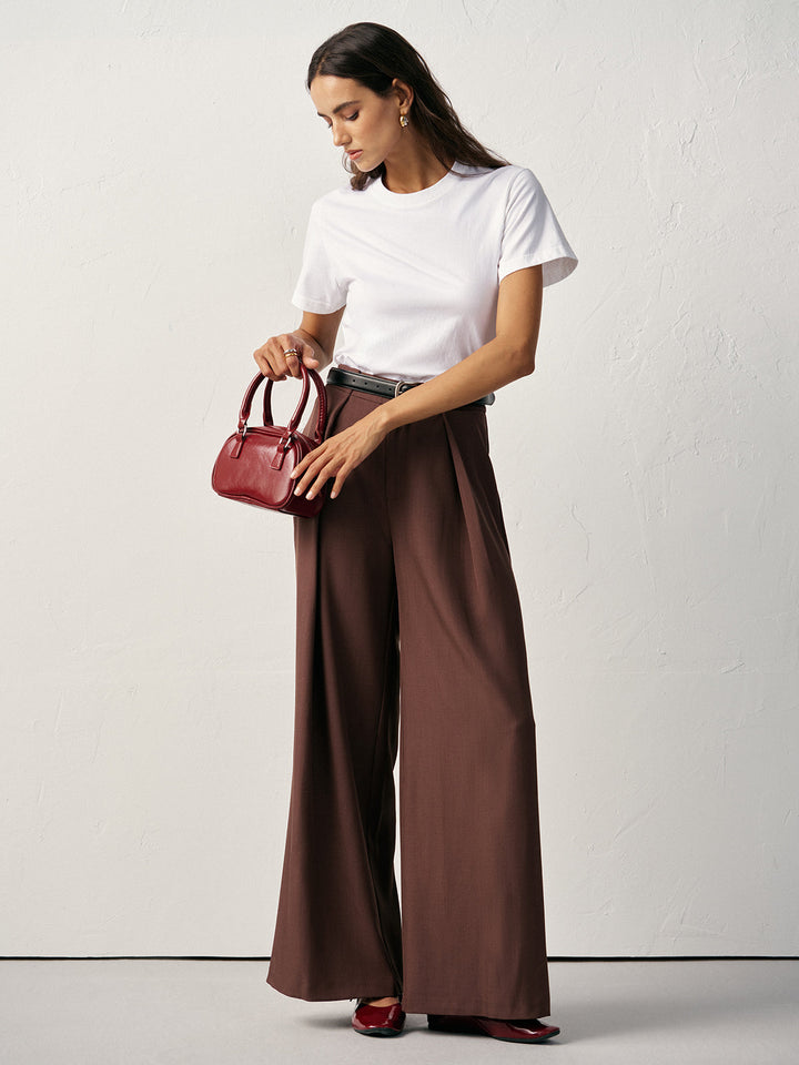 Su Geçirmez Pamuk Yuvarlak Yaka Tişört