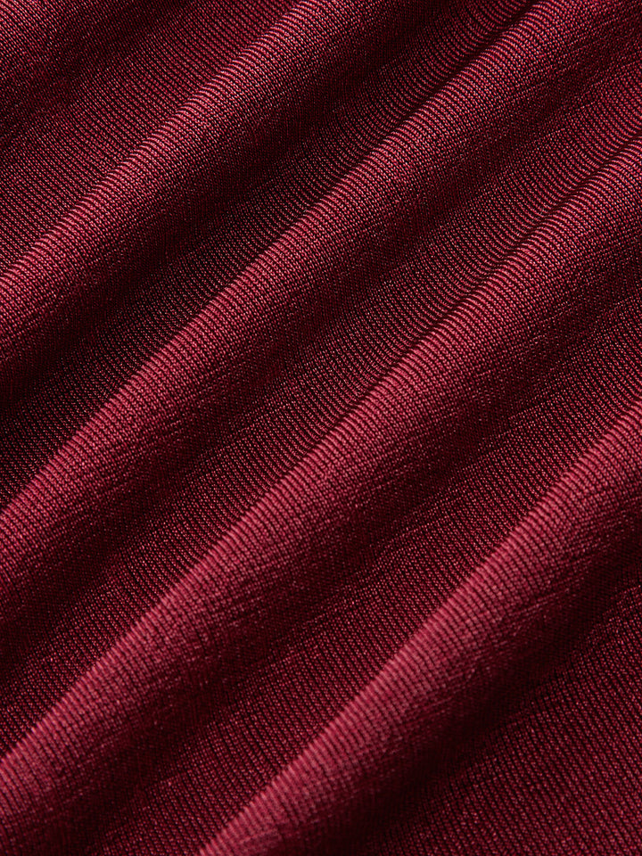 Drapeli Yakası Yarım Kol Tişört