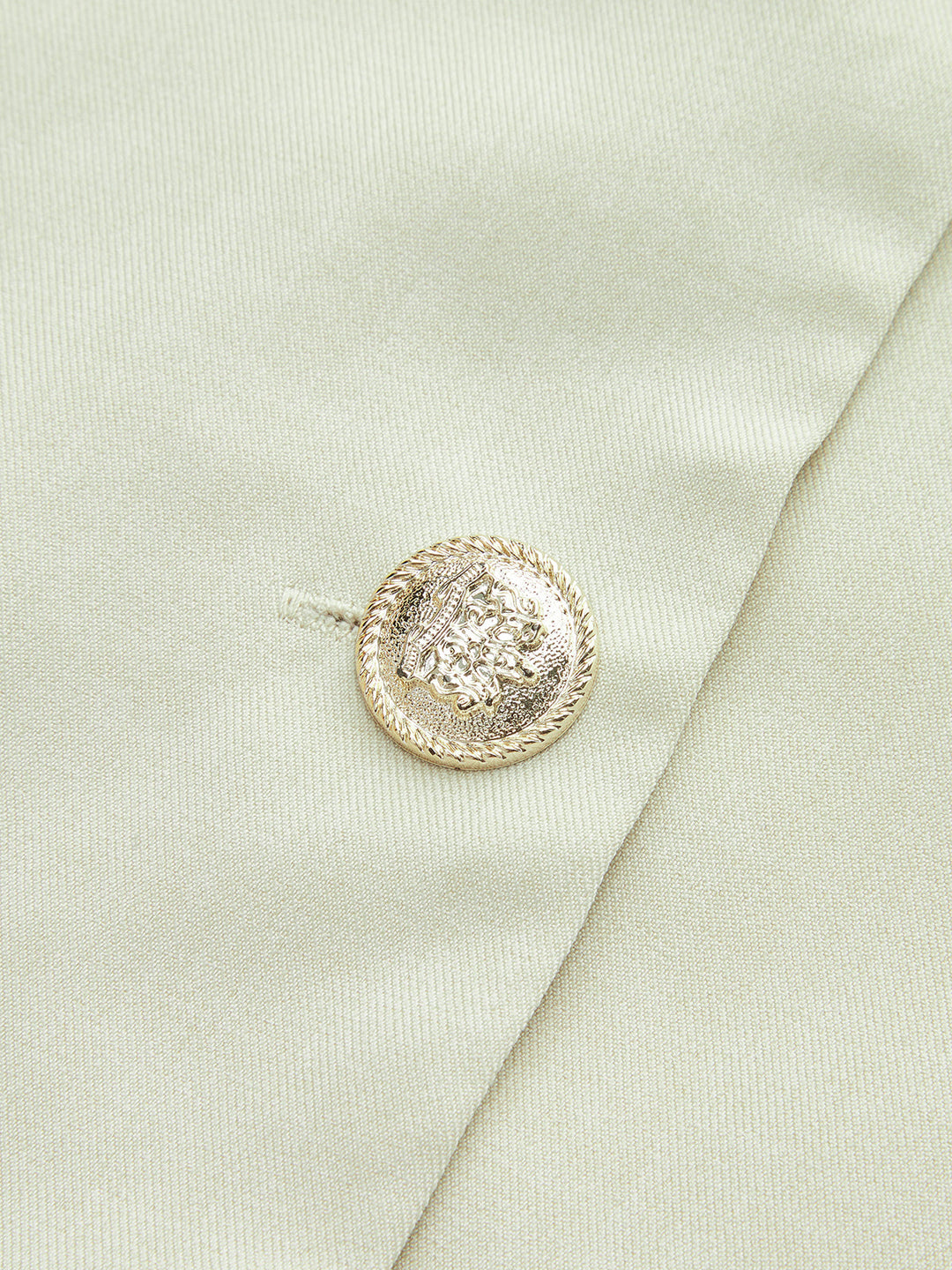 Yaka Boğazlı Düğmeli Ön Uzun Elbise