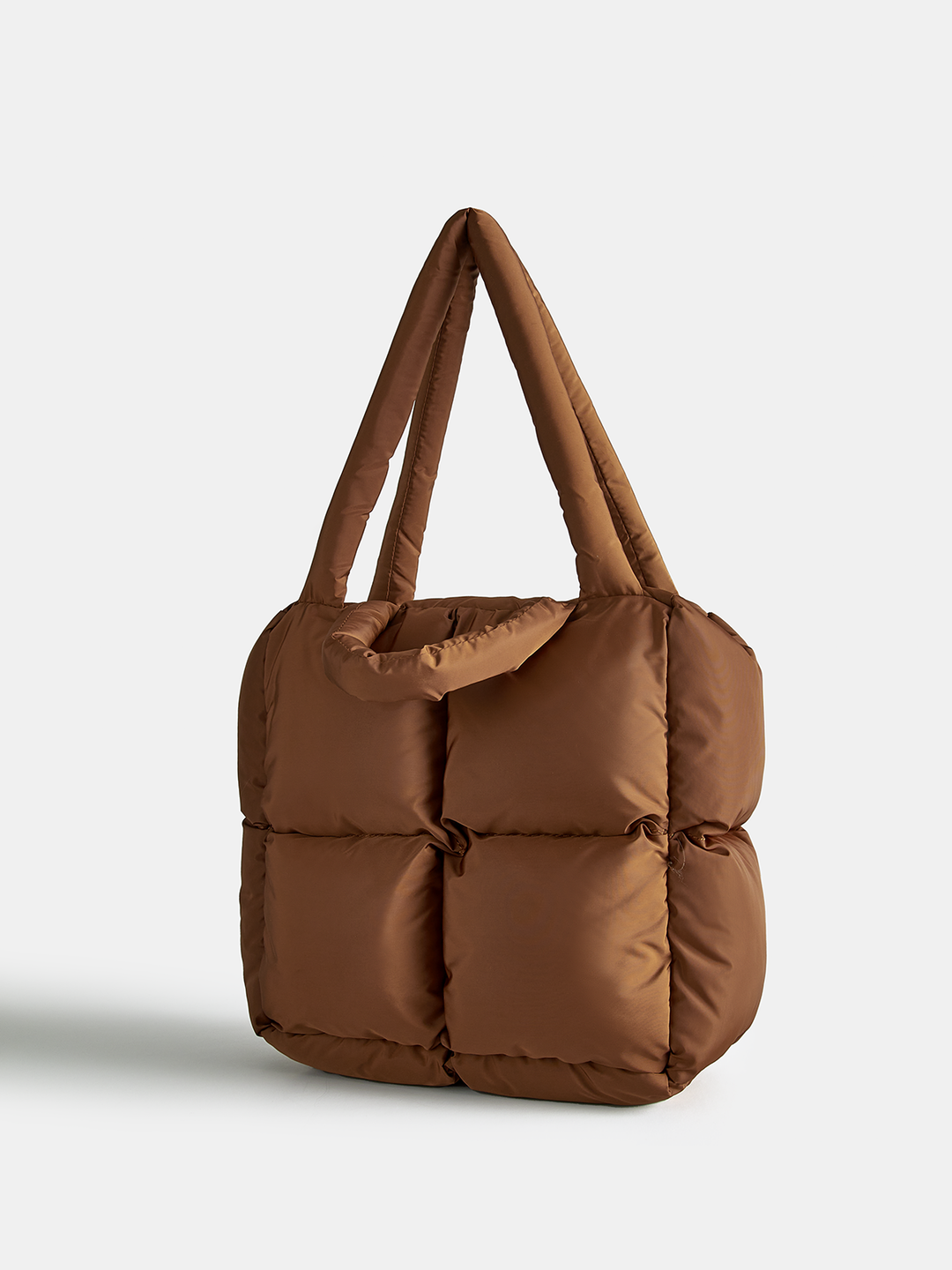 Dolgulu Fermuarlı Çanta