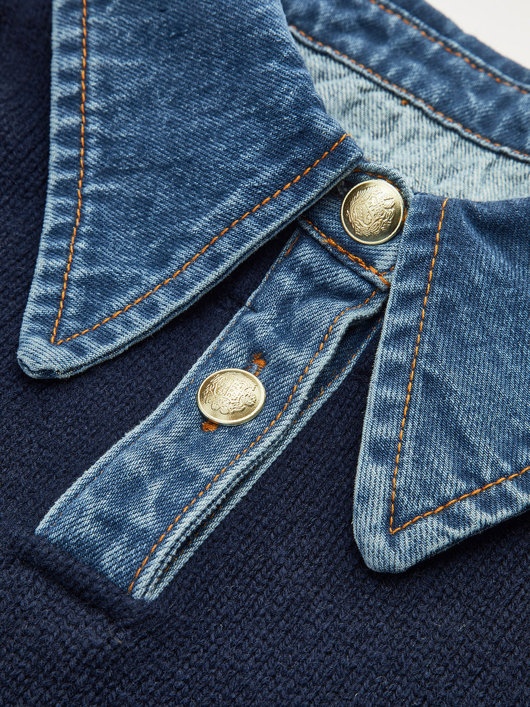 2'si Birlikte Panel Yaka Kazak