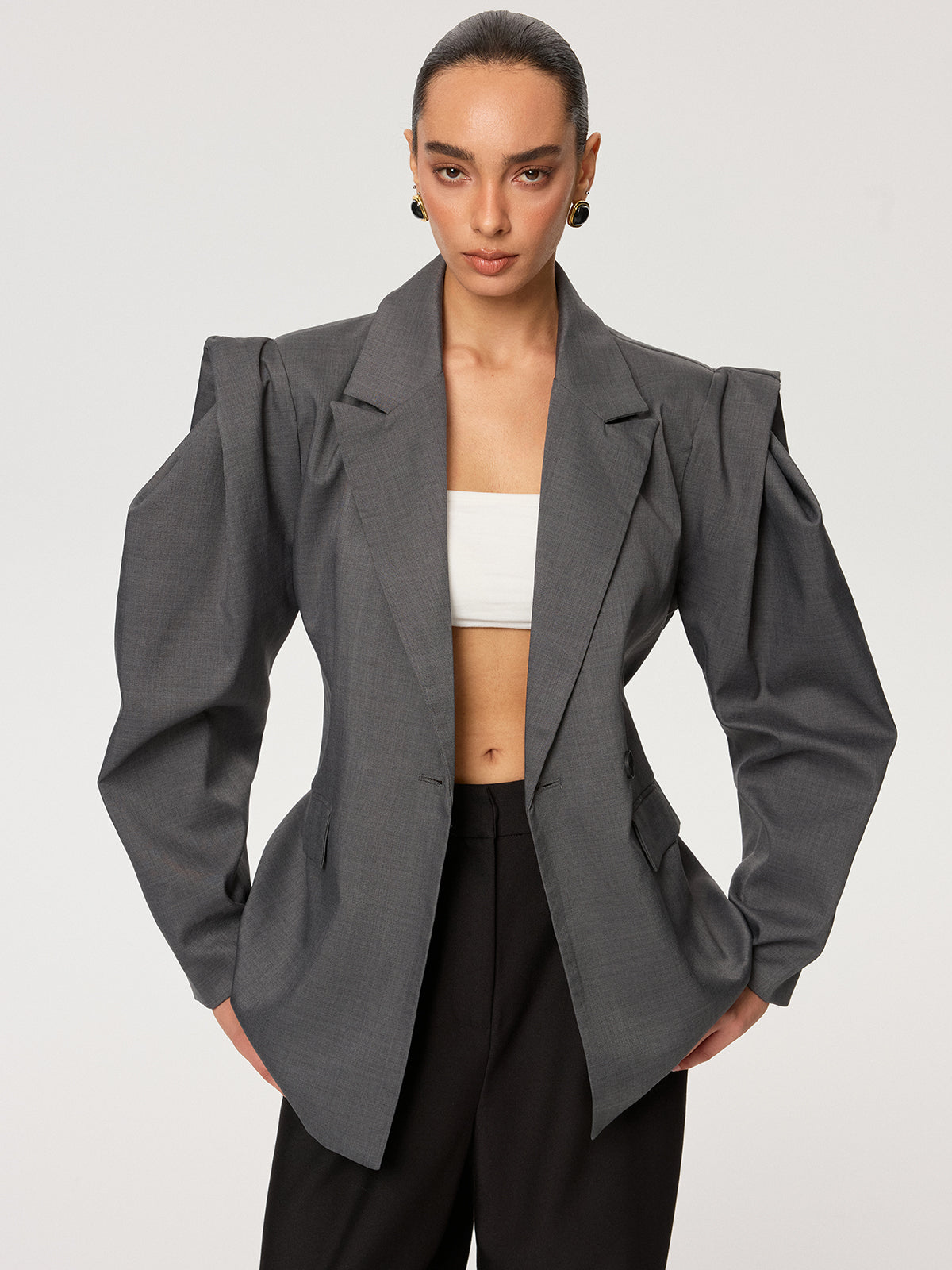 Tie Belt Blazer — Svelte Chic