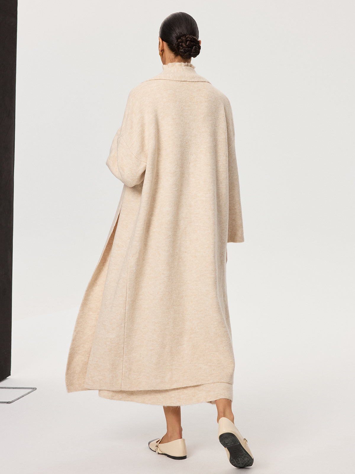 Knit Vest and Turtleneck Dress Set — Svelte Chic