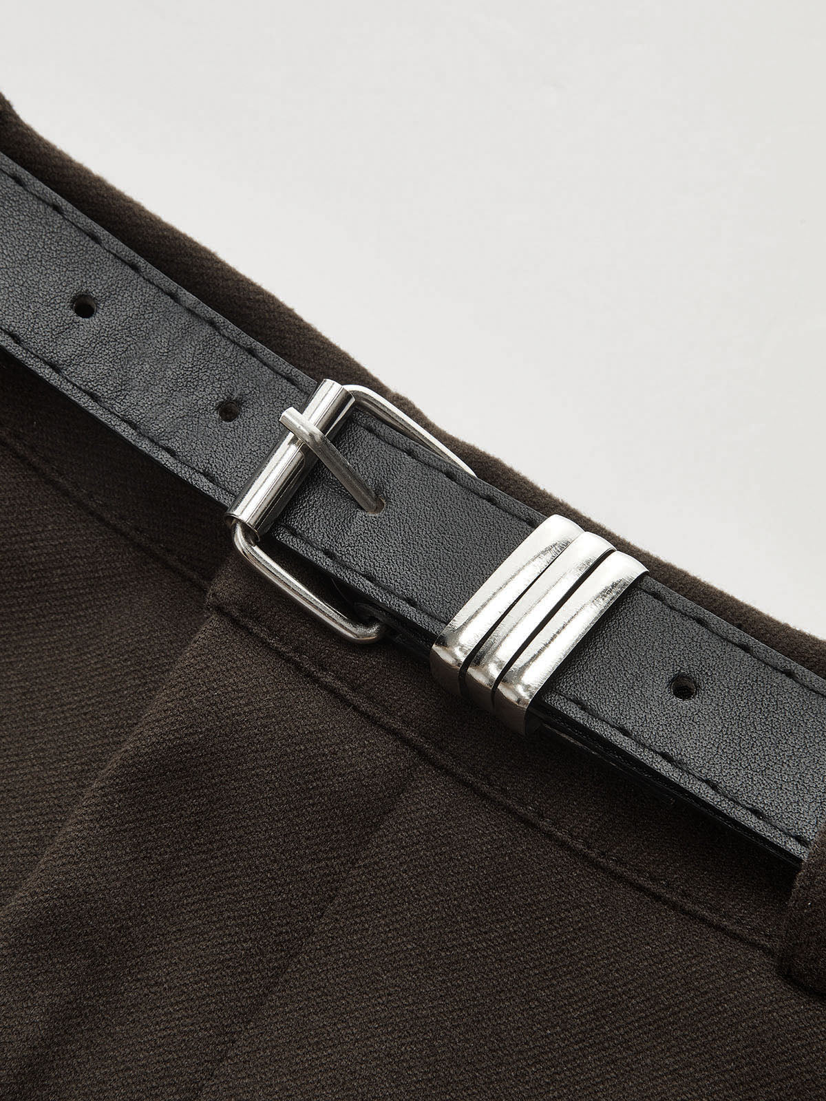 Belted Tweed Mini Skirt — Svelte Chic