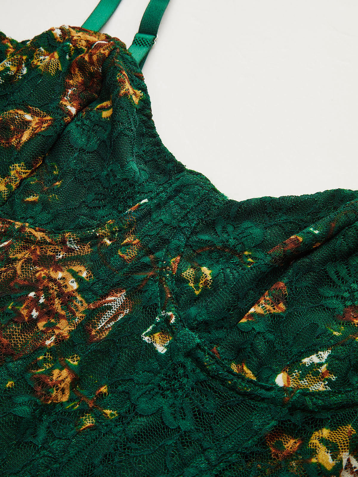 Floral Embroidered Bustier Corset Top — Svelte Chic