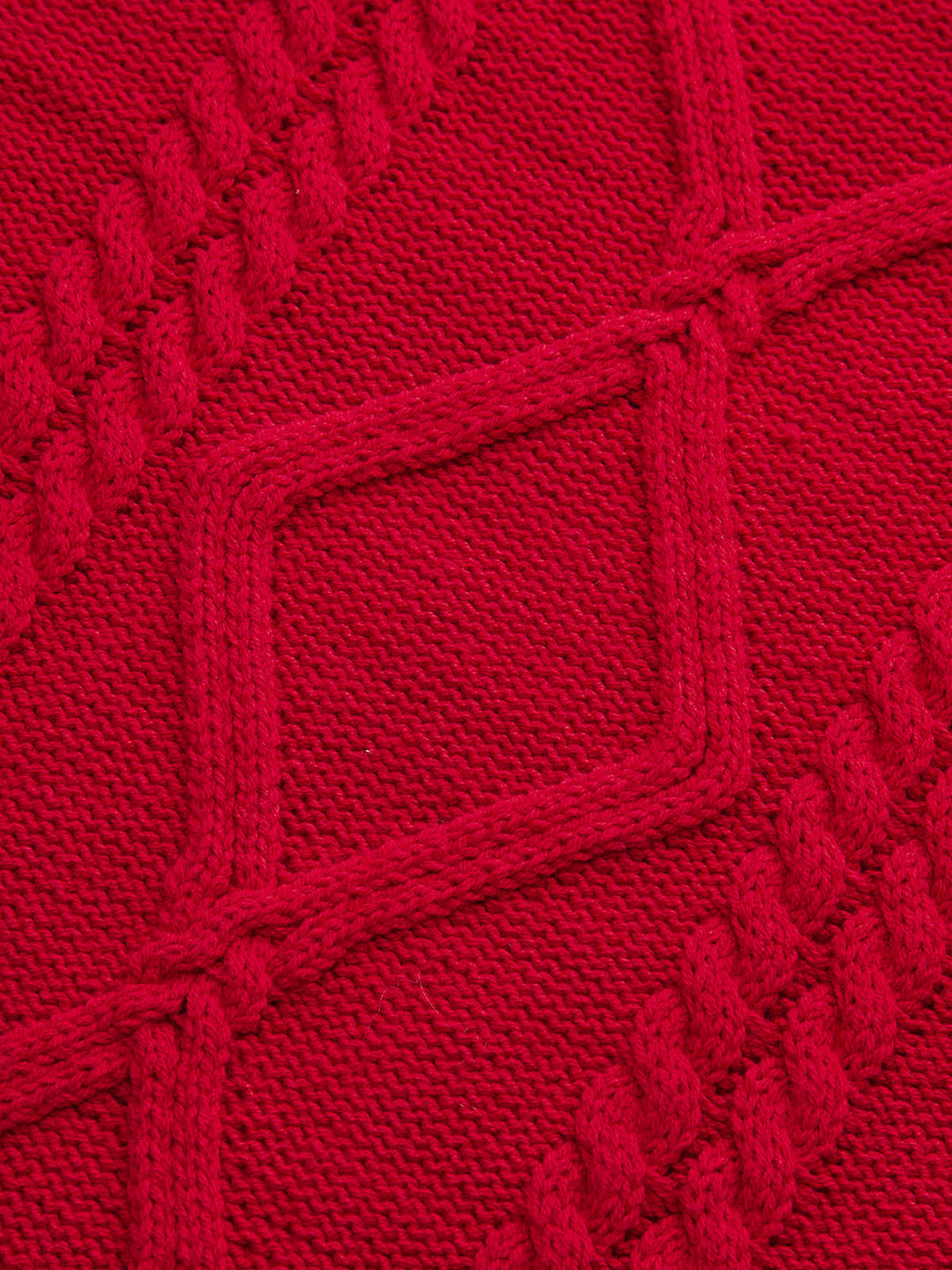 Örgü Çeneli Kolyeli Kazak