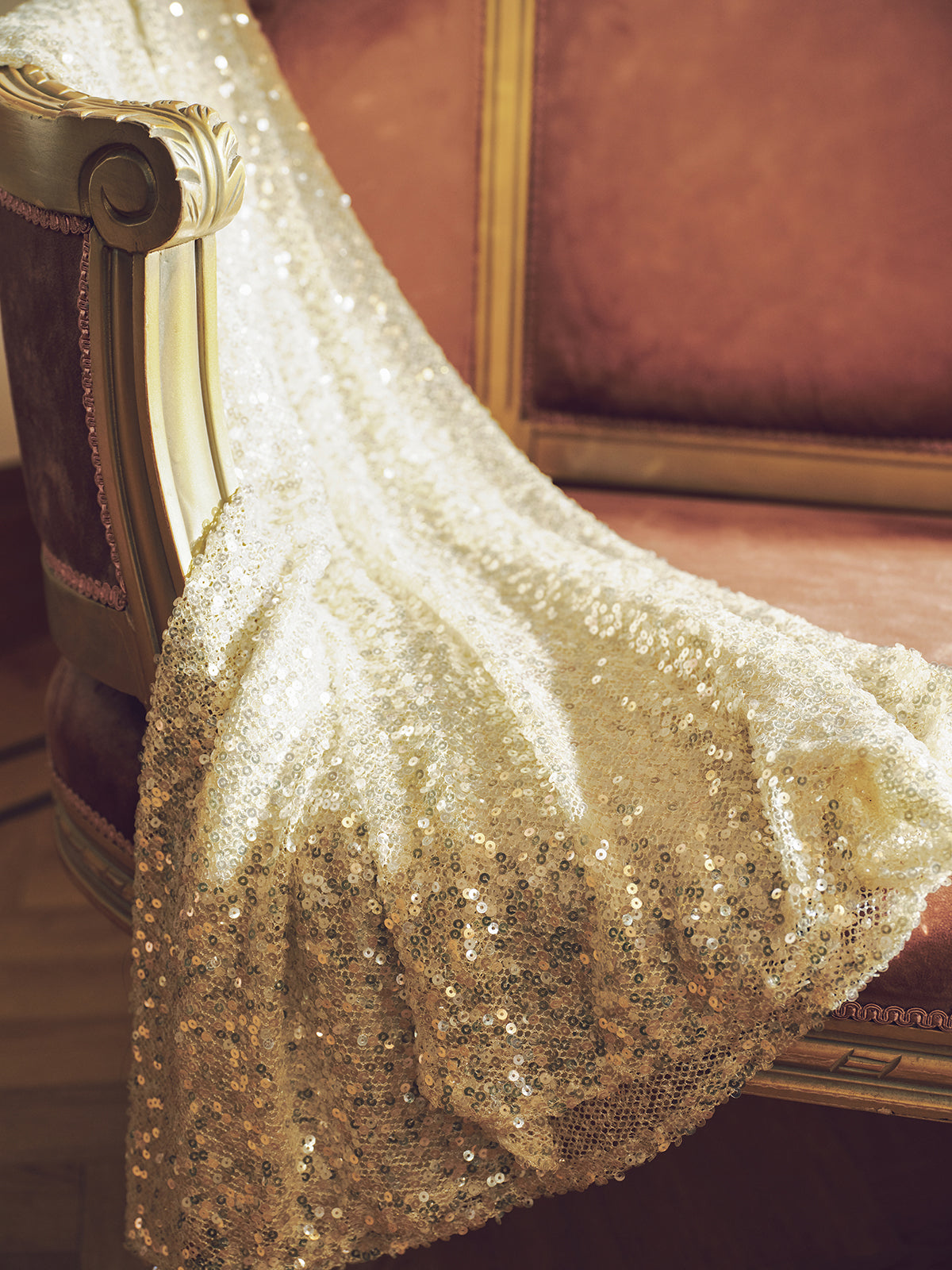 Sequin Fishtail Maxi Skirt — Svelte Chic