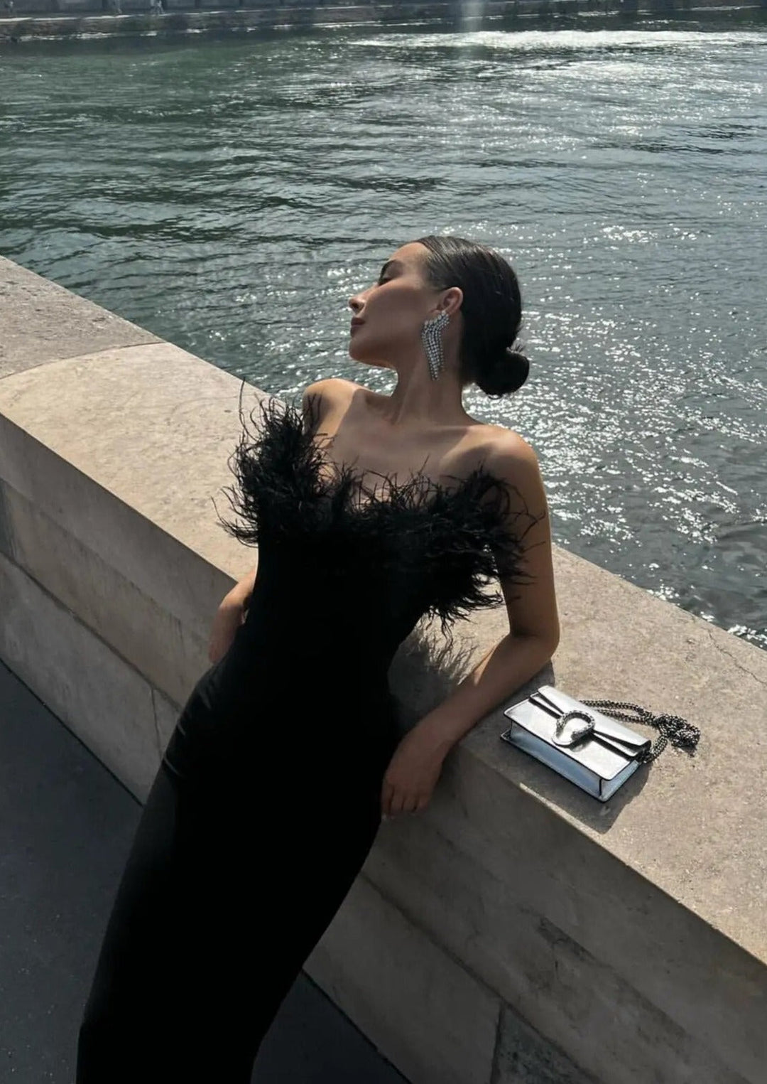 Anastasia | Lüks Tüy Elbise