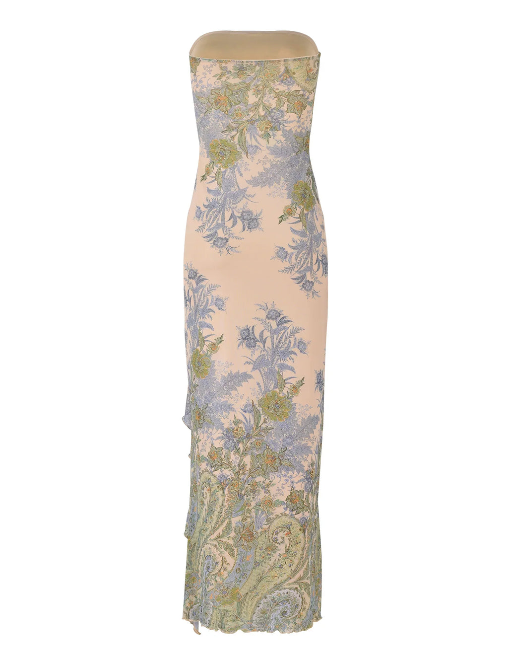 Monet Garden Print Maxi Dress — Svelte Chic